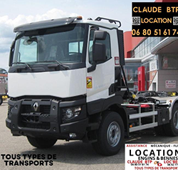 Location Renault 6X4 Tout Type de Transport 